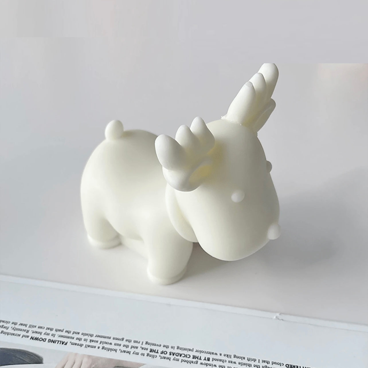 3D Christmas Reindeer Silicone Mold #SM1510