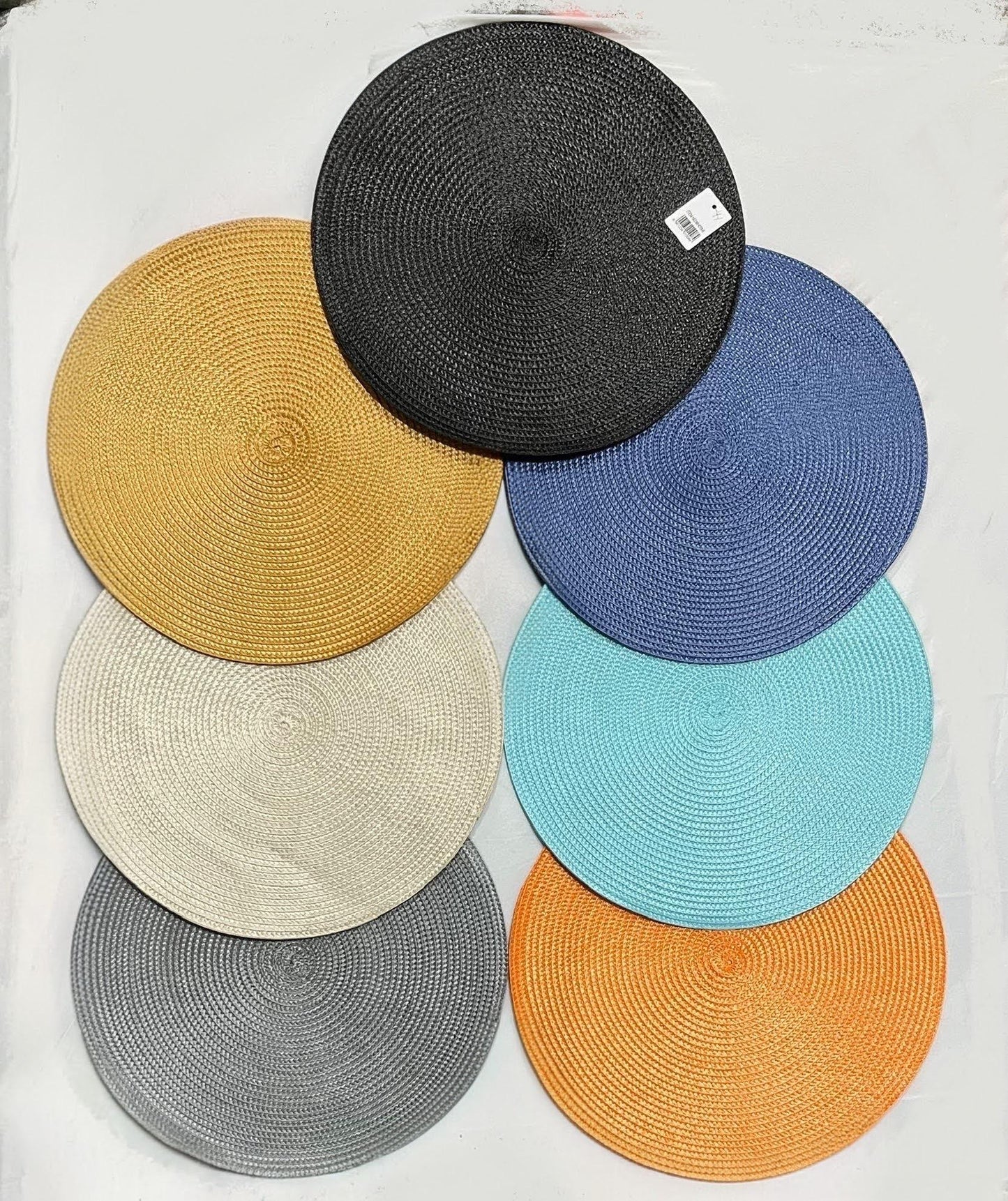 Round Braided Table Placemat – 40 cm #JP3968