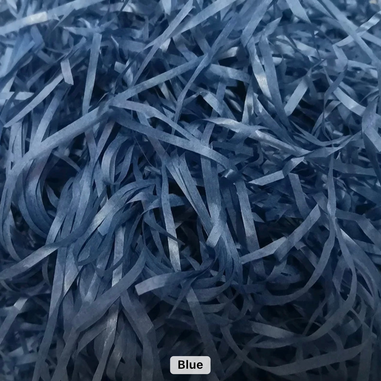 100g Navy Shredded Paper #SP1523
