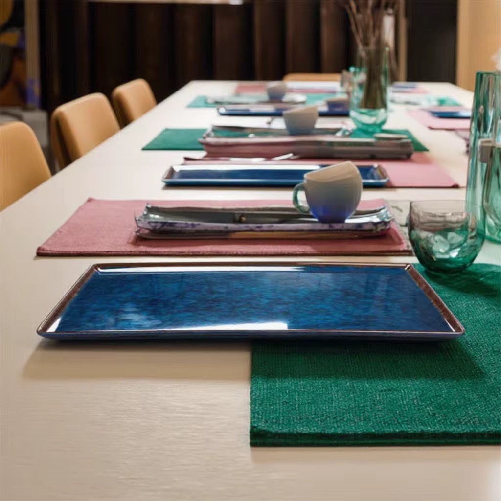 Rectangular Ceramic Serving Plate #CD3973