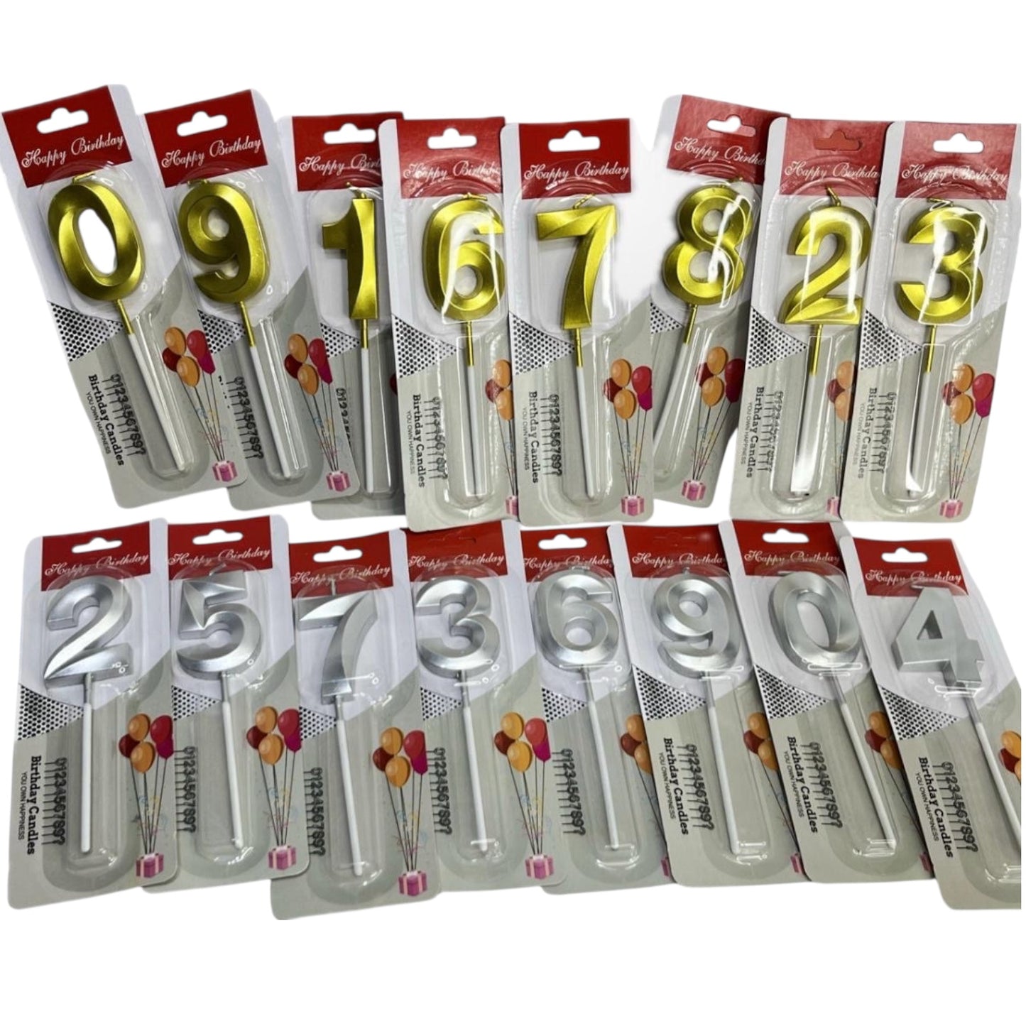 Candle Number for Cake #CD2390