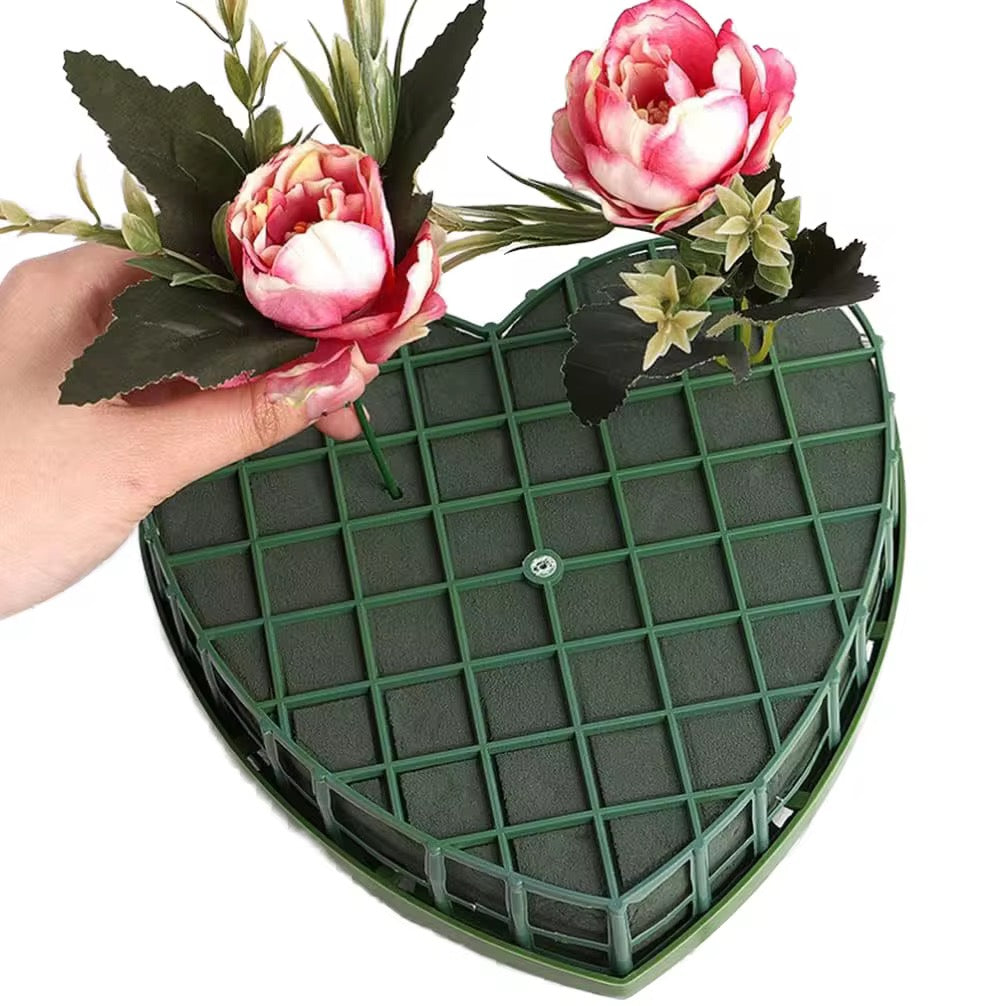 Floral Foam Heart Shale With Base #FF1713
