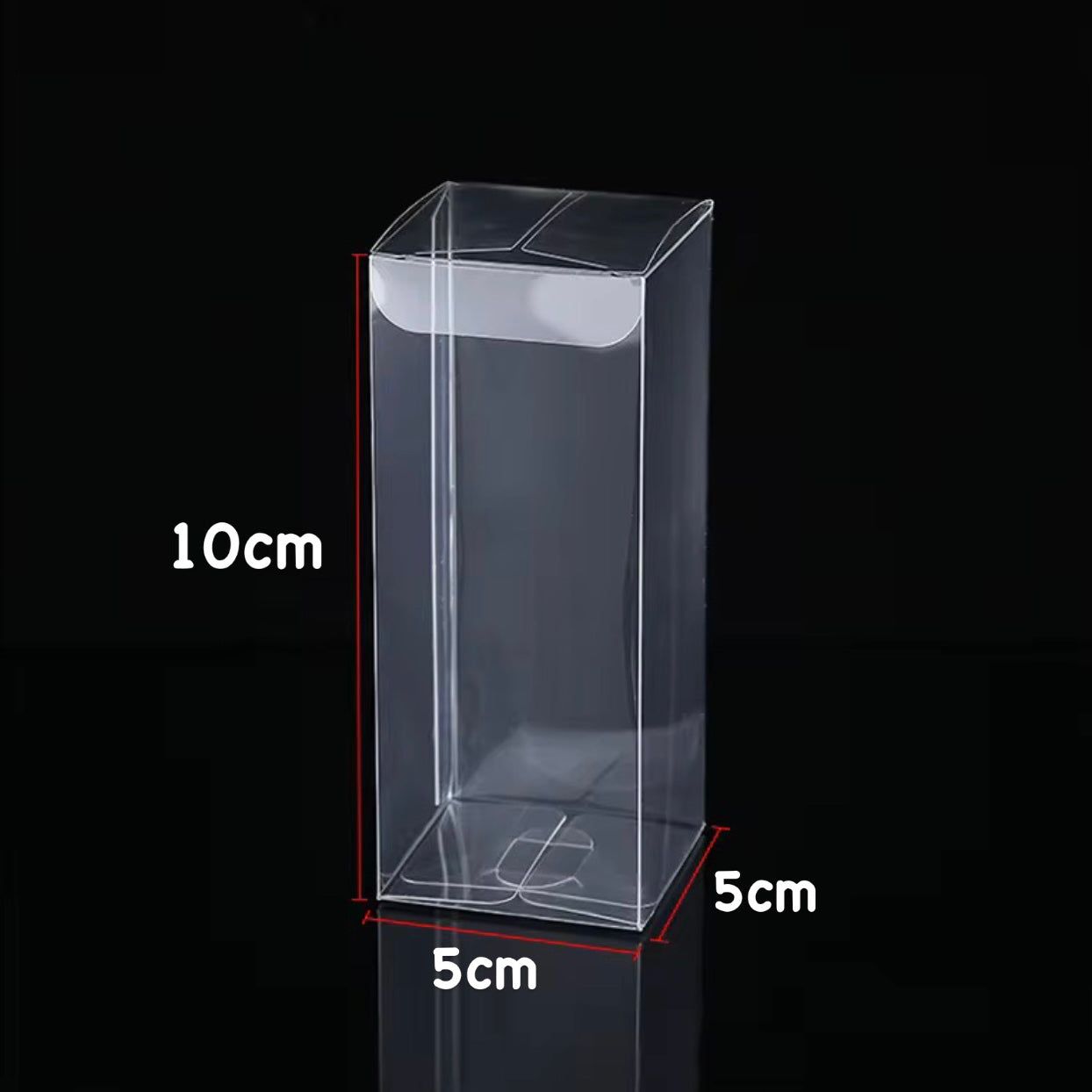 x12Pcs PVC 10x5x5cm with Gold base #GP2029