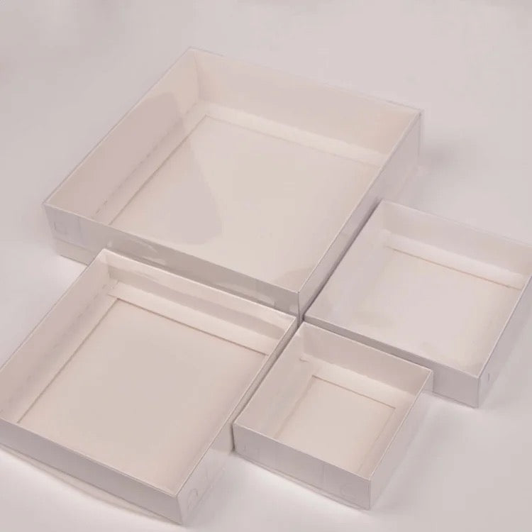 X12pcs PVC Top Carton Box