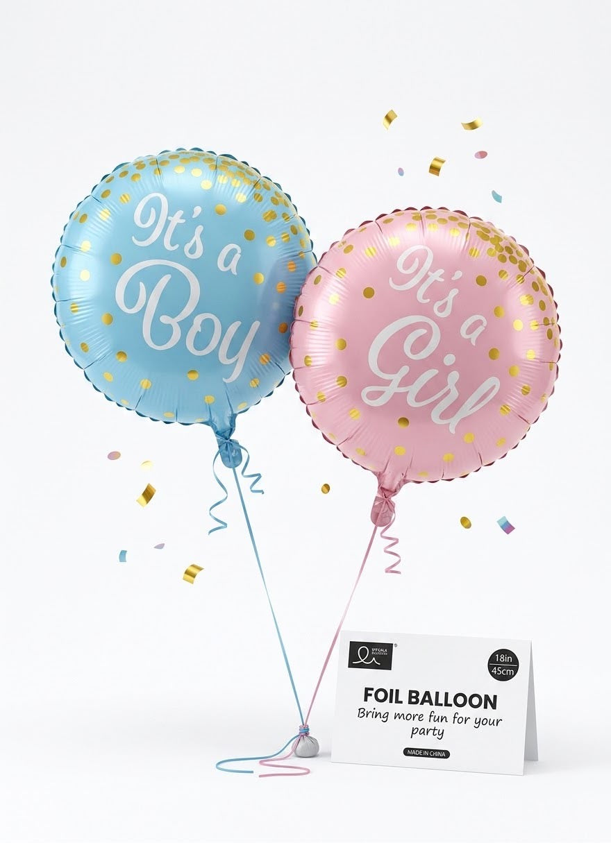 It’s a Boy / It’s a Girl Foil Balloon – 18 Inches #FB4120