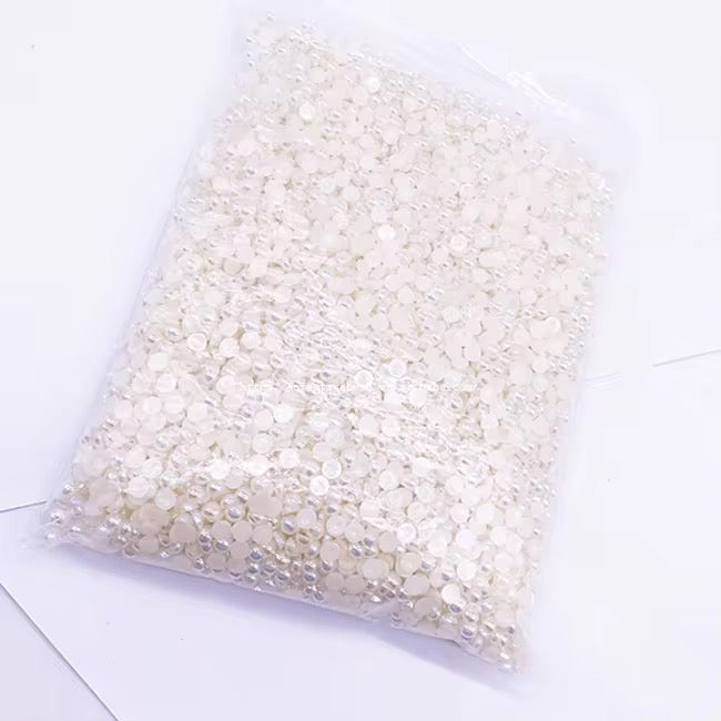 8mm / Decorative Pearl Beads Mix – 400g Pack #PB3089