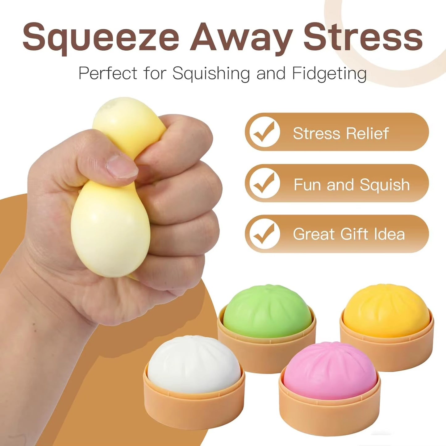 Bao Bun Squishy Toy #ST4026