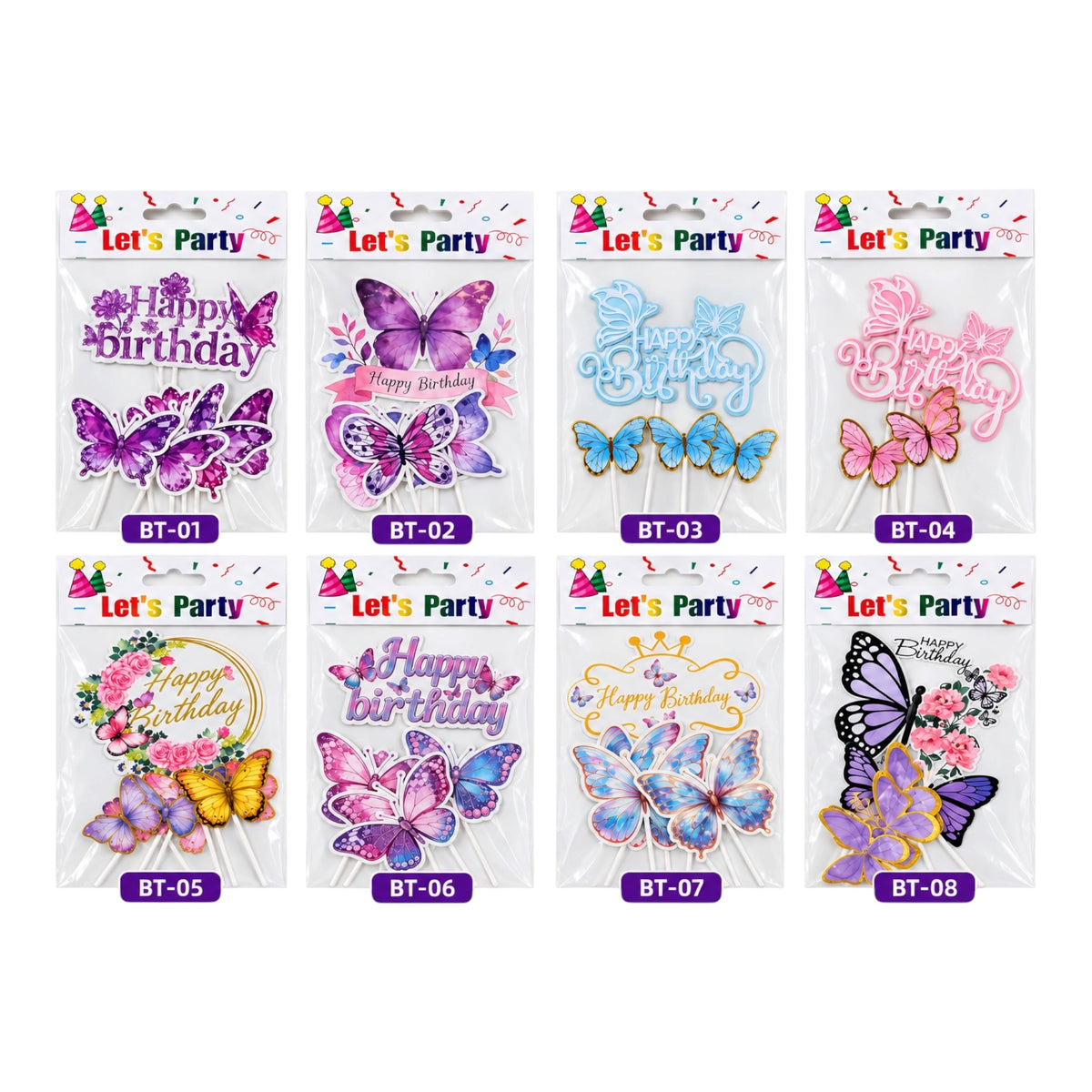 Paper Cake Toppers #CT4258