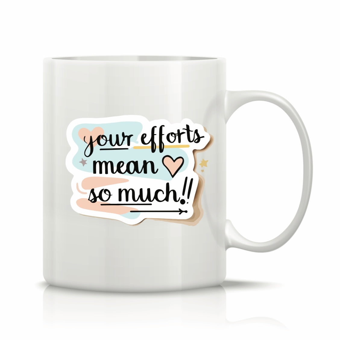 Printed Glass Mug #GM2205