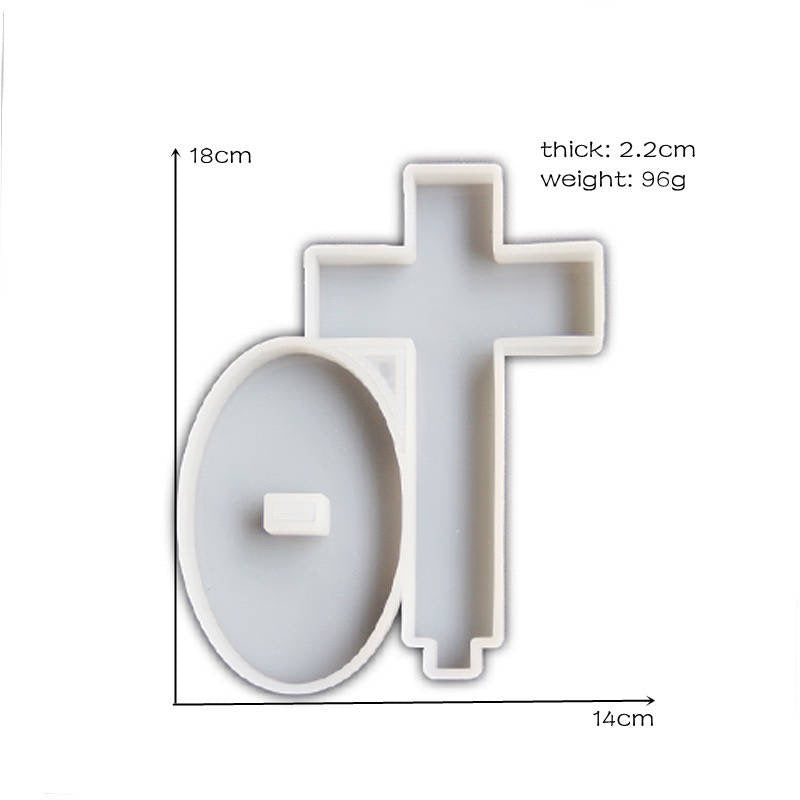 Cross silicone Mold #SM1964