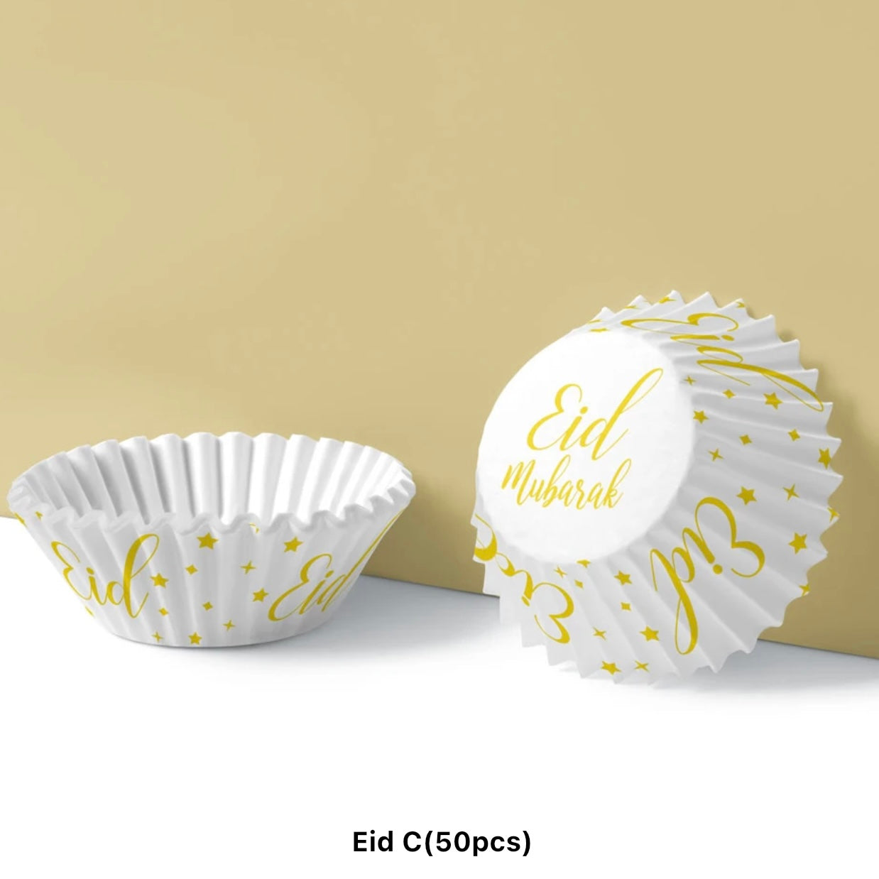 50pcs Ramadan Cake Paper Muffin Cup #CC1659