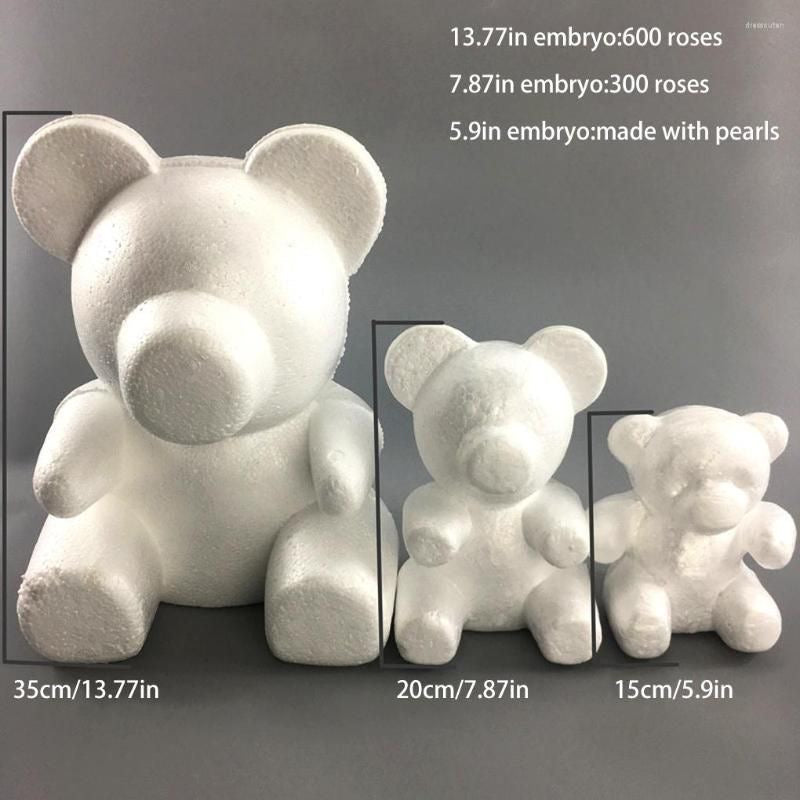 White Foam Bear shape