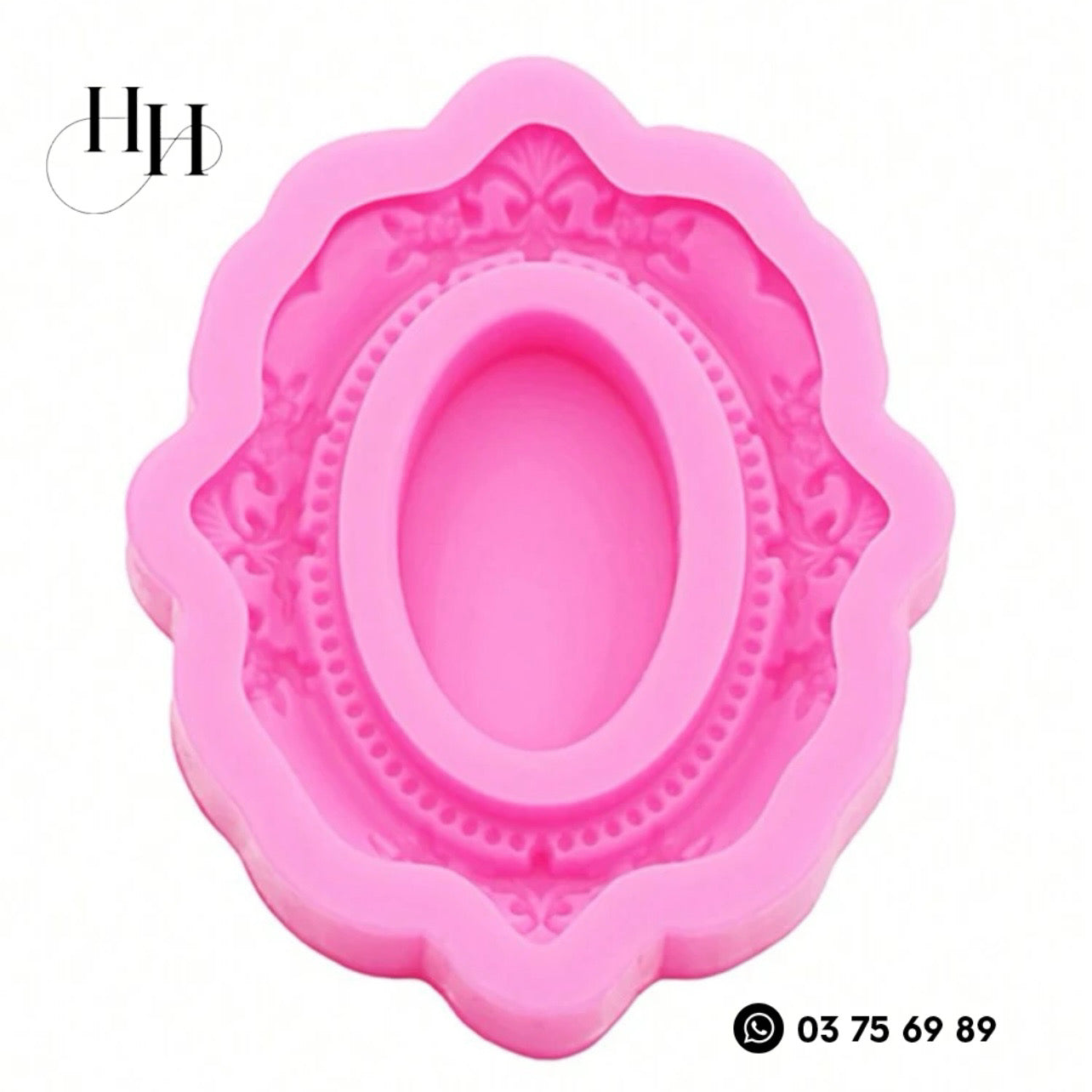 Mirror Frame Silicone Mold #SM1283