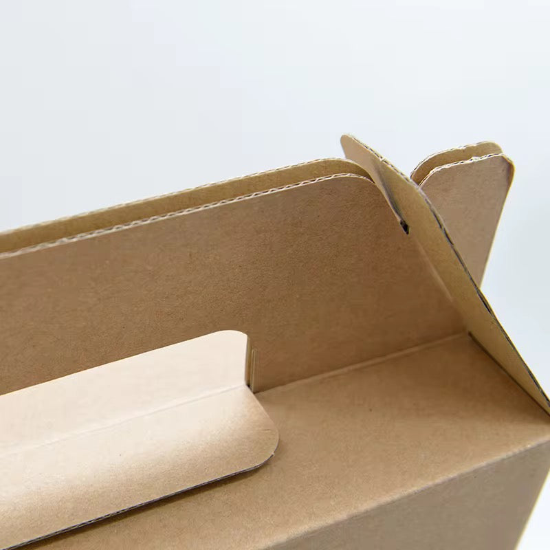 X12pcs - 2 Bottles Cardboard Box kraft With Window #CB2311