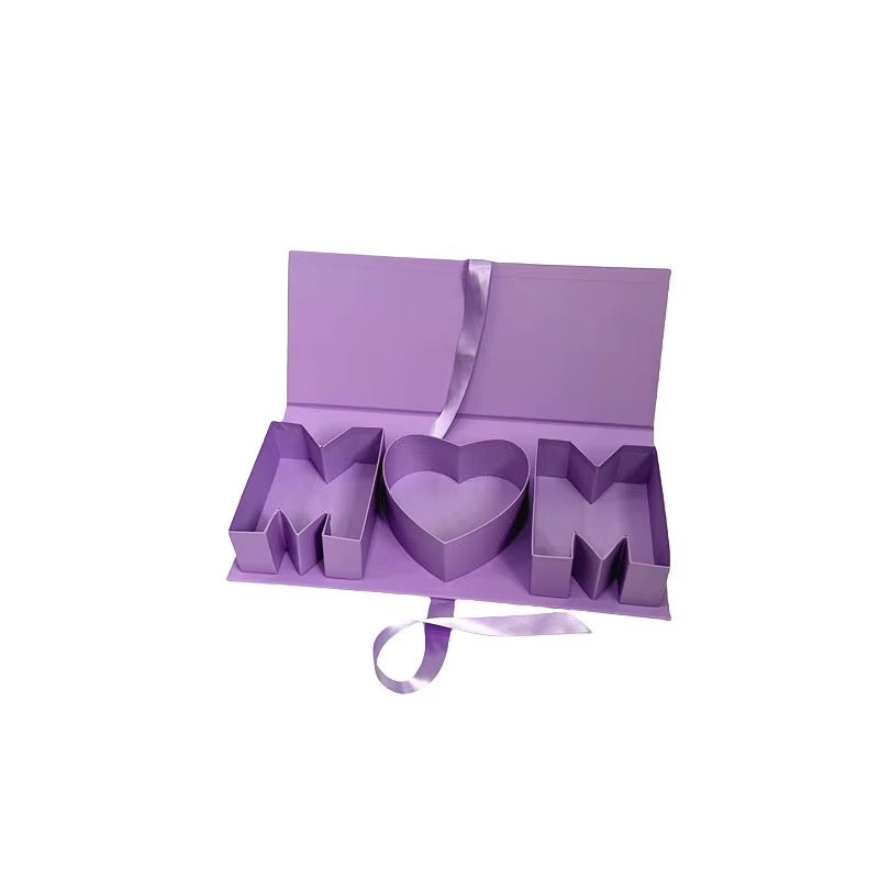 Luxury MOM Rose Gift Box with Satin Ribbon #MB4326
