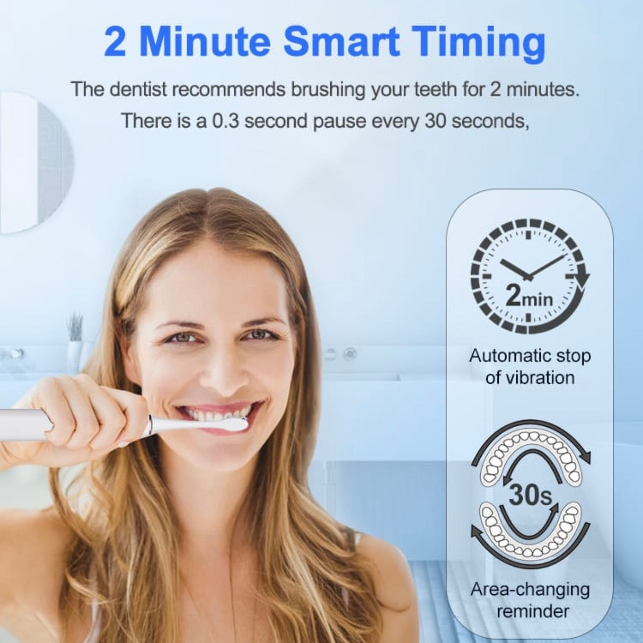 2024 Smart APP Sonic Electric toothbrush #TF009