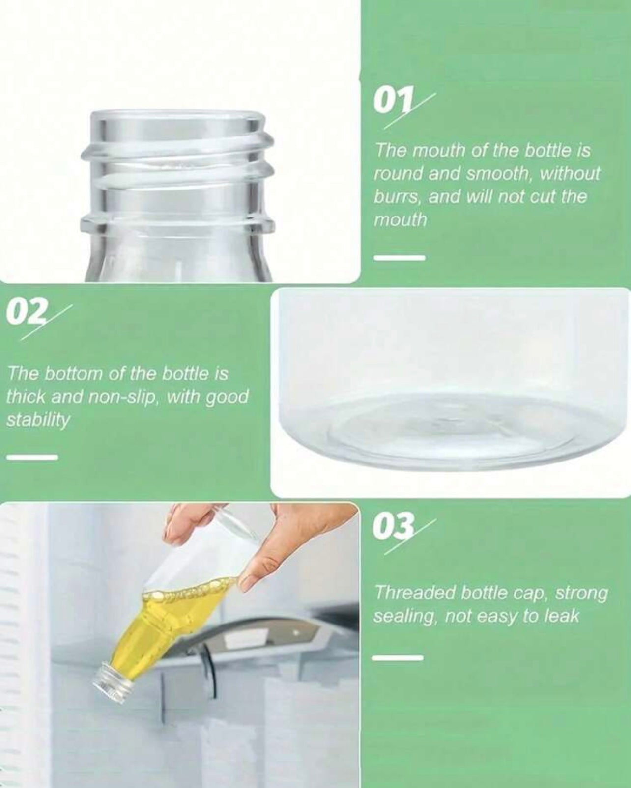 Plastic Bottle Gold Cover #PB1199