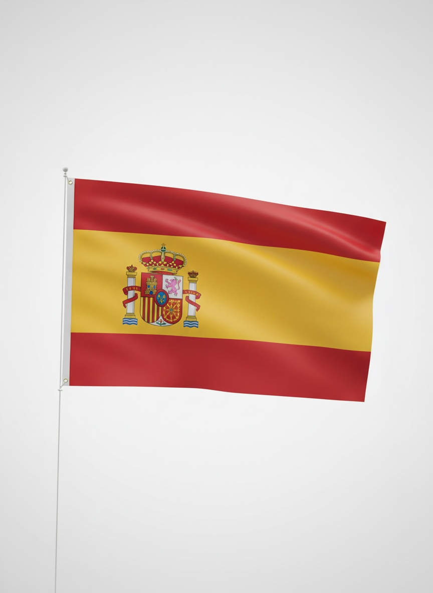 POLYESTER SPANISH FLAG #PF3247