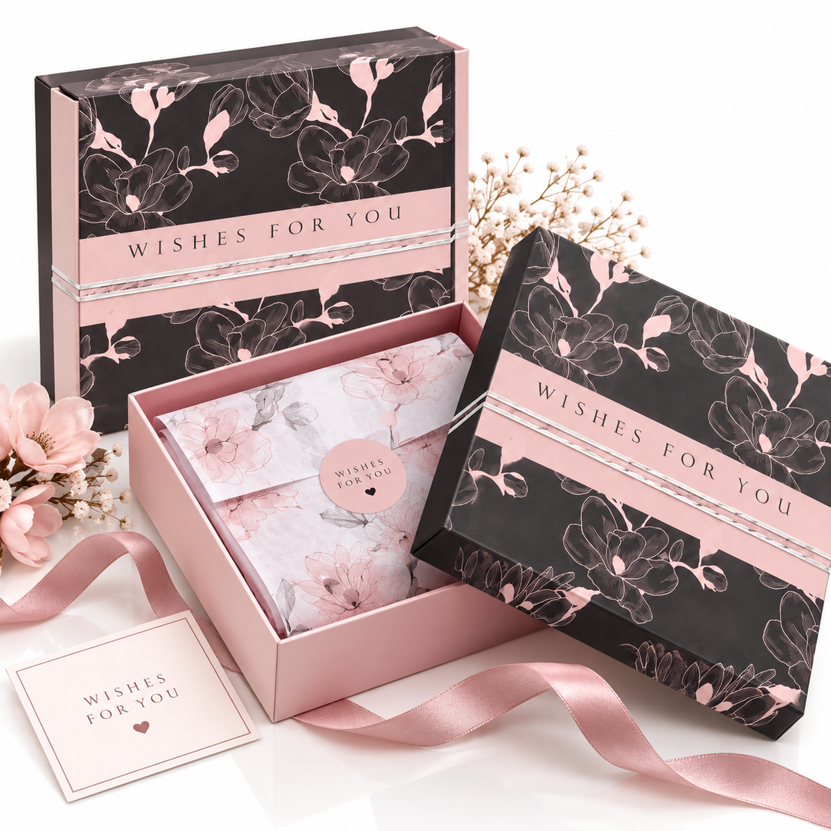 Set of 3pcs Gift Box Packaging #GB4229
