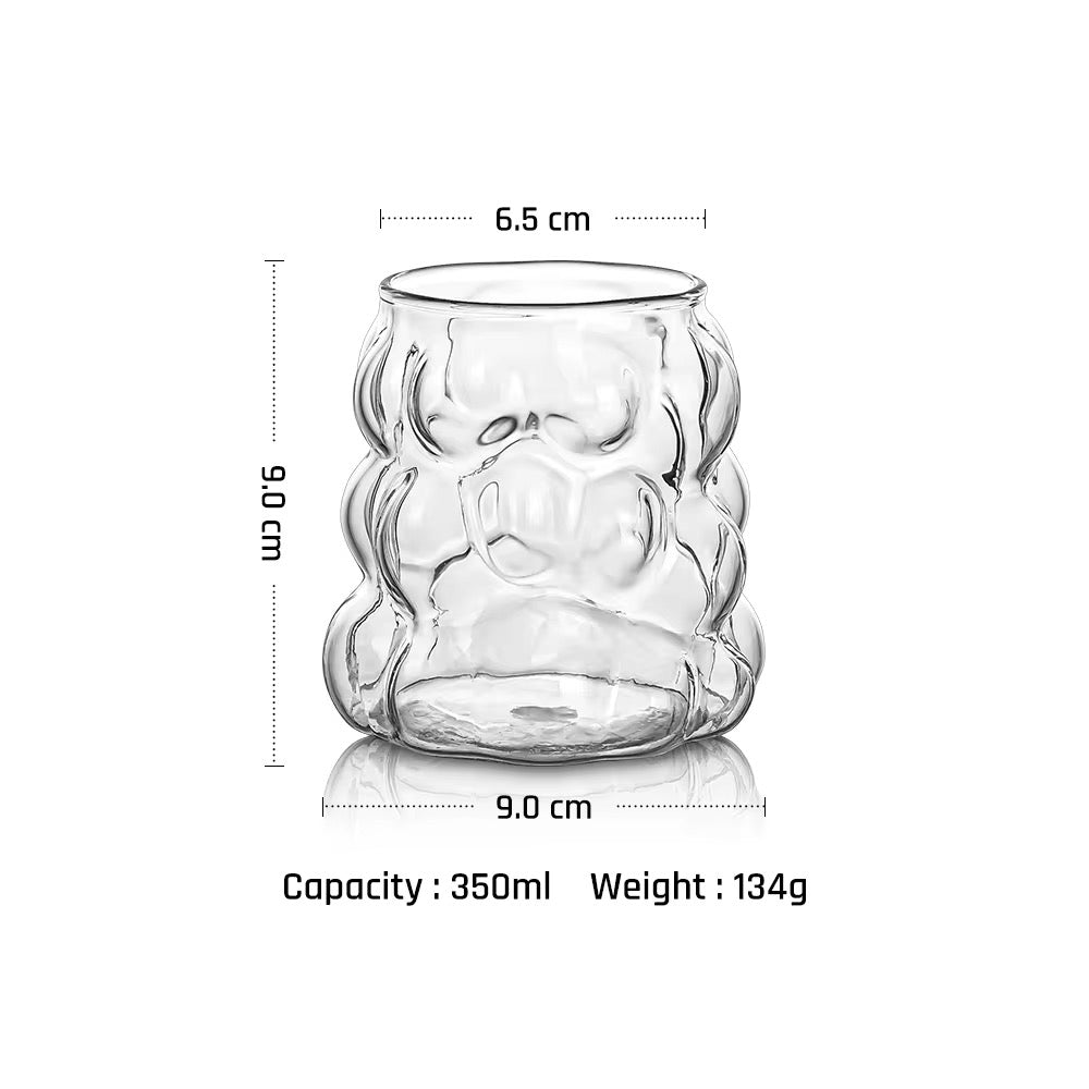 350ml Bubble Glass Mug #GM3962
