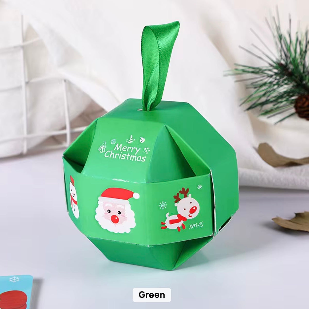X12pcs - 8cm Christmas Packaging #CC4209