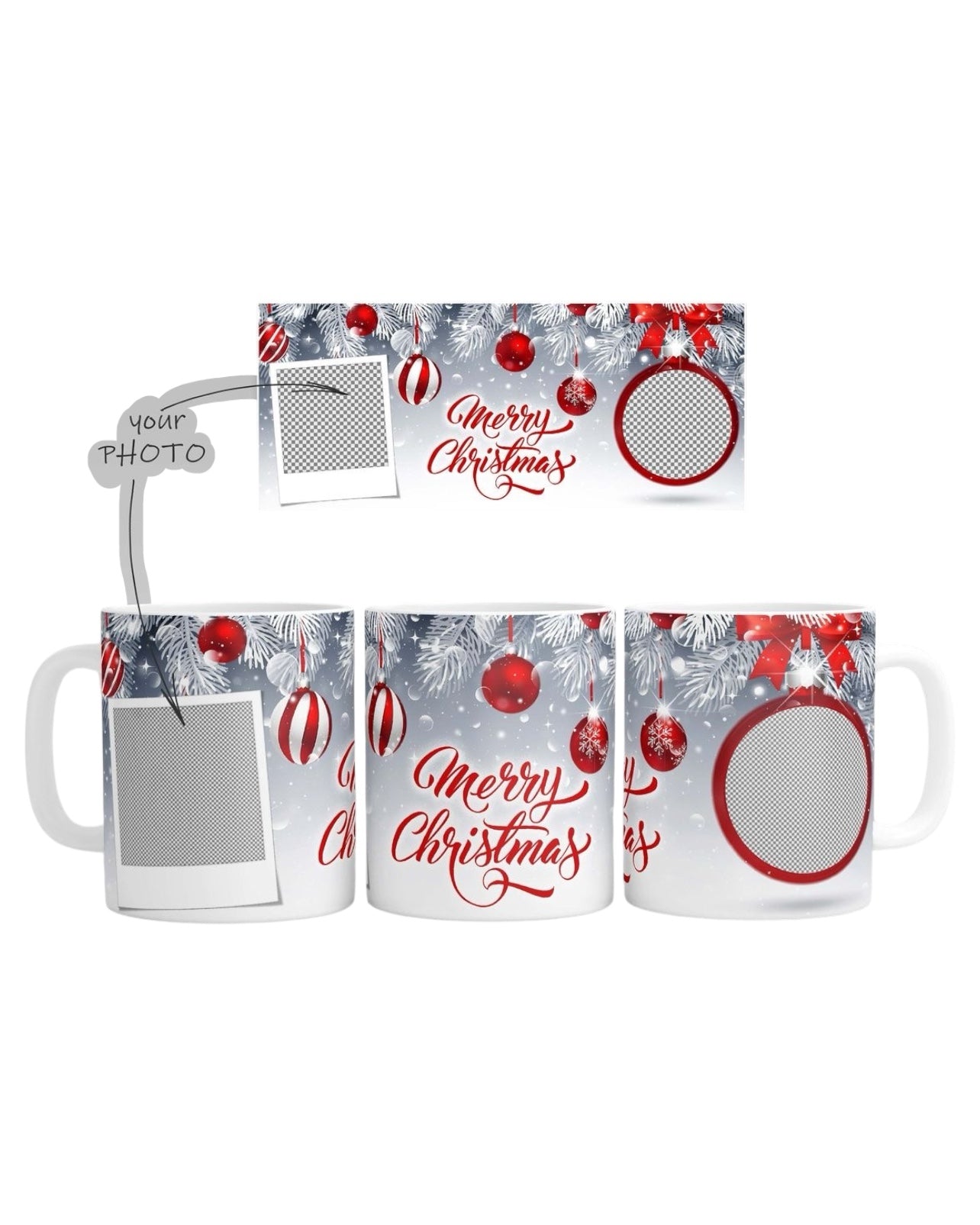 Printed Glass Mug #GM2174