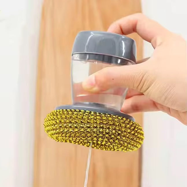 Soap Dispensing Dish Scrubber Brush #GS3944