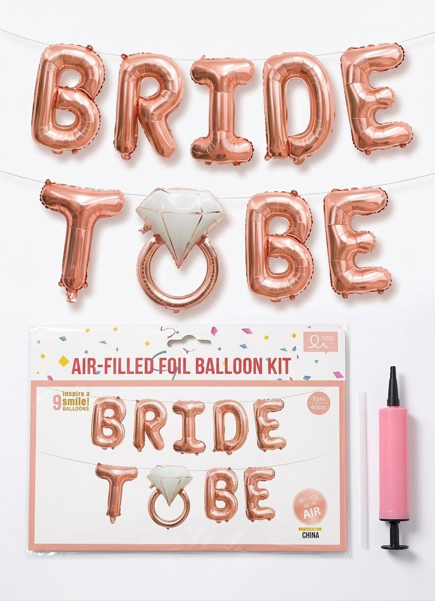 Bride to Be Foil Balloon Banner – 16 Inches #FB4122