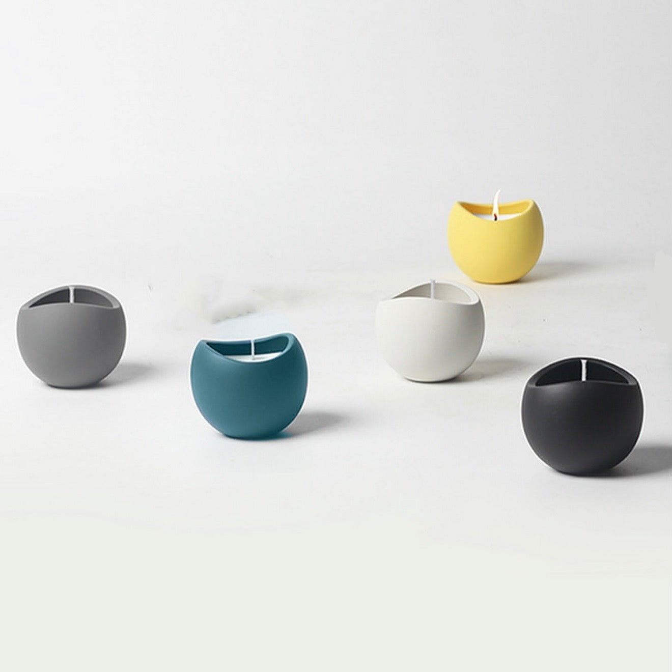Modern Ceramic Candle Vessel #CV3989
