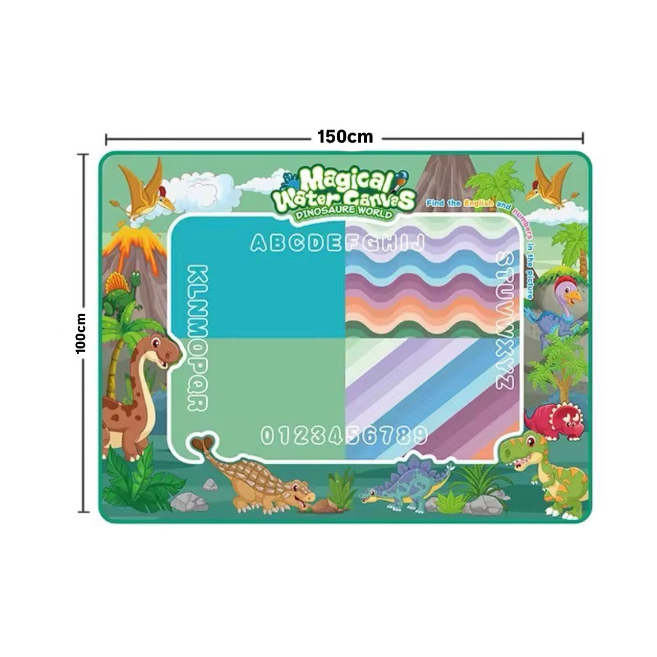 Magical Water Canvas Drawing #DS2543