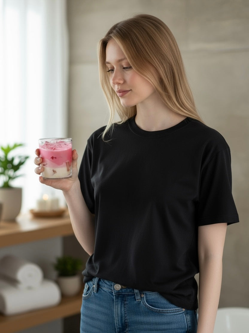 400g Strawberry Milk Scented Candle #SC2404