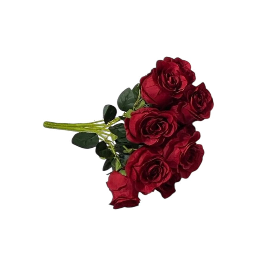 X9 Artificial Red Rose Bouquet #AF2647