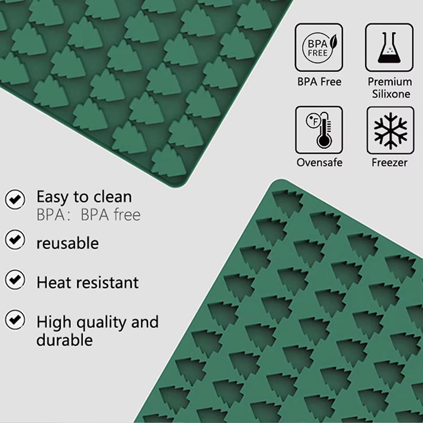 Christmas Tree Silicone Mold #SM1975