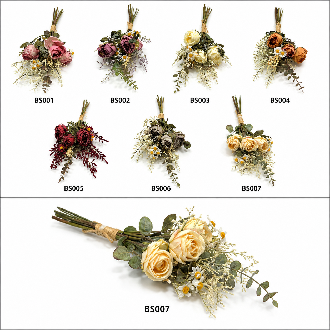 Artificial Rose & Daisy Bouquet #AF4106