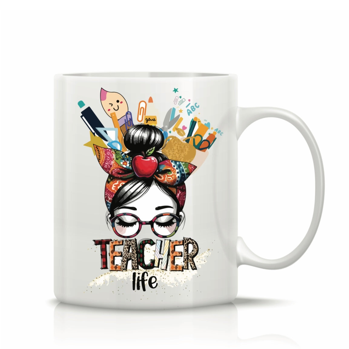 Printed Glass Mug #GM2744