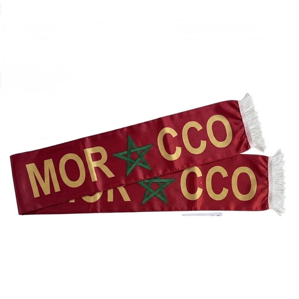 Morocco Fan Scarf – 143 × 14 cm #FS3261