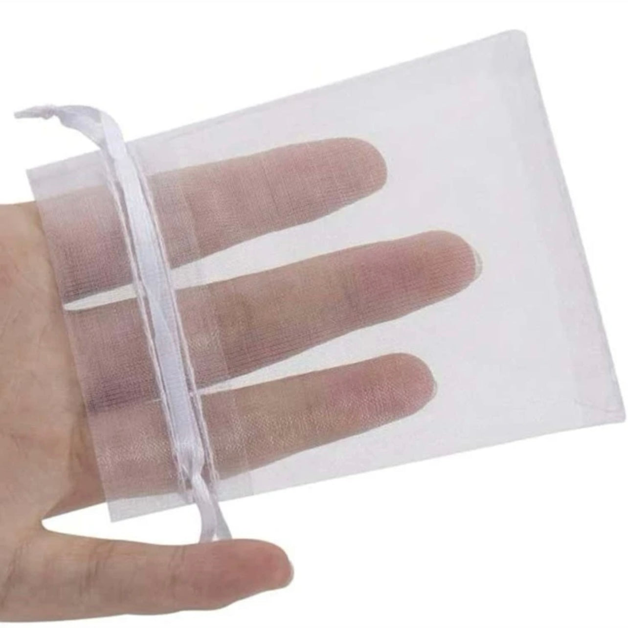 White Organza Bag x12pcs