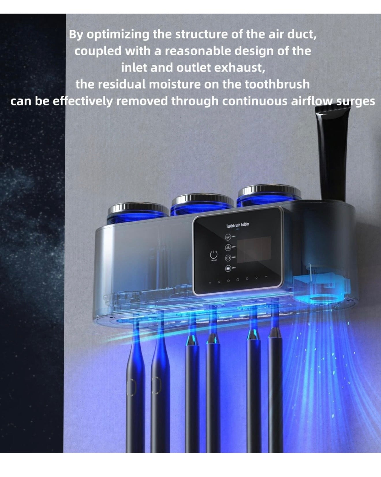 2024 New Toothbrush/Toothpaste Holder #TF030