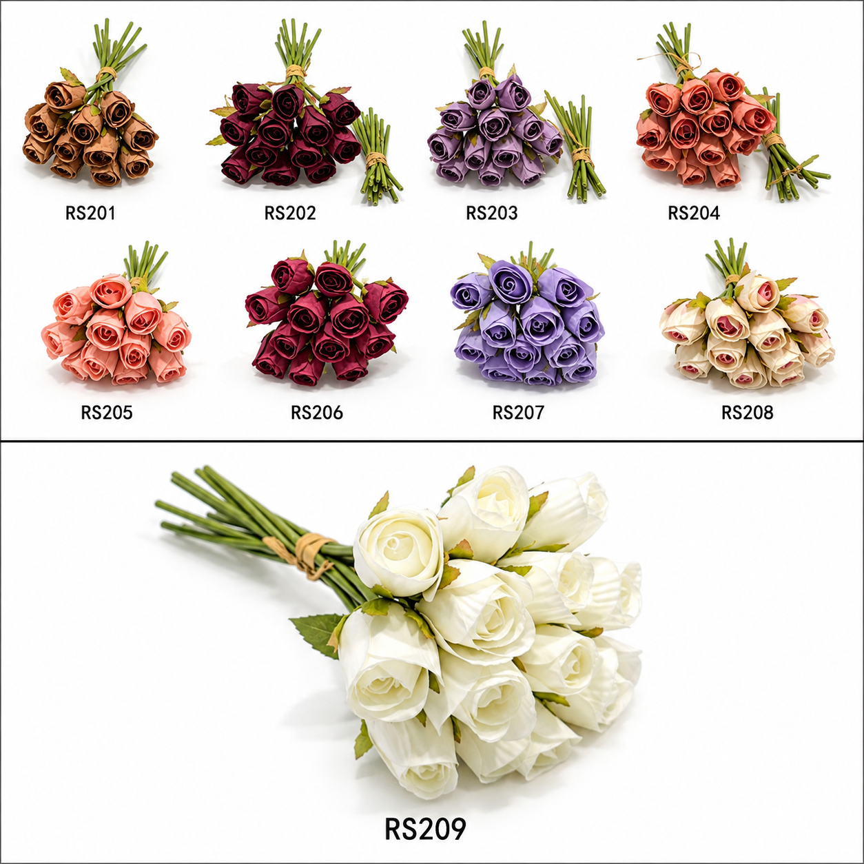 Artificial Mini Rose Bouquet #AF4104