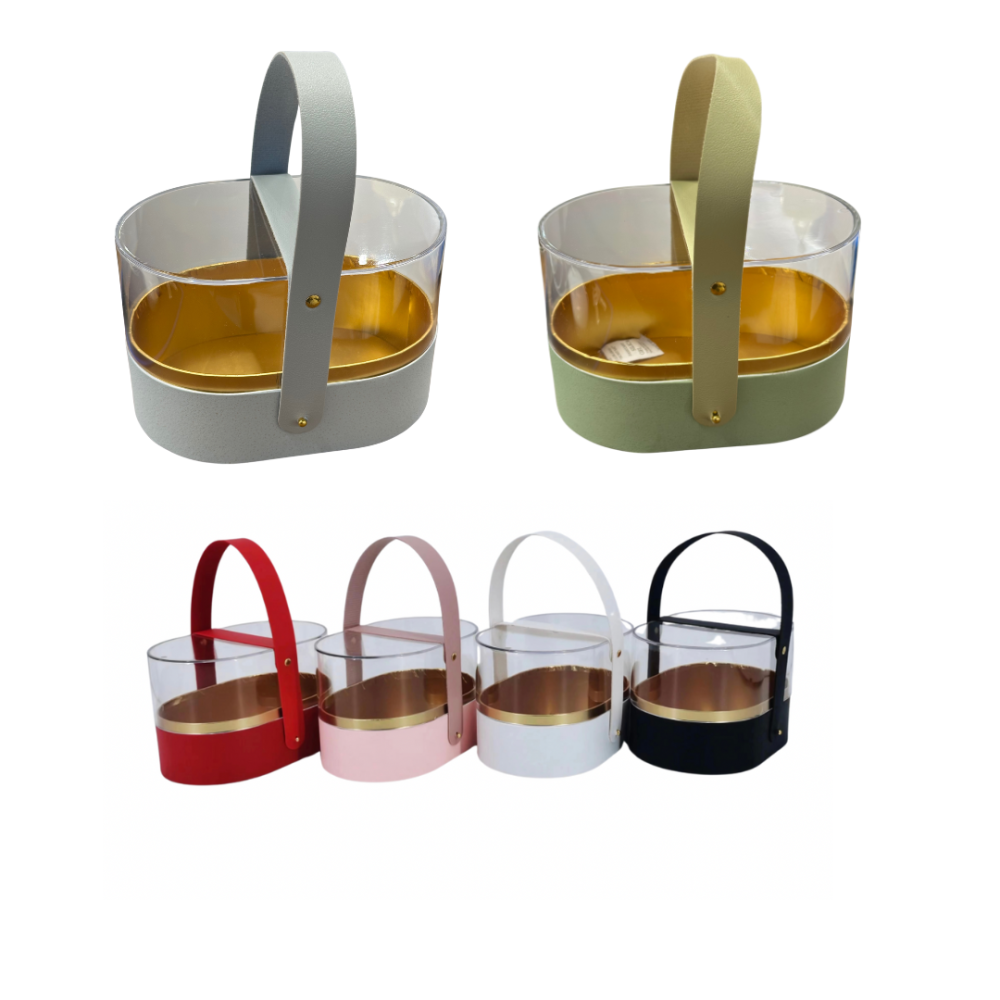 Oval Acrylic Gift Box #GB1743