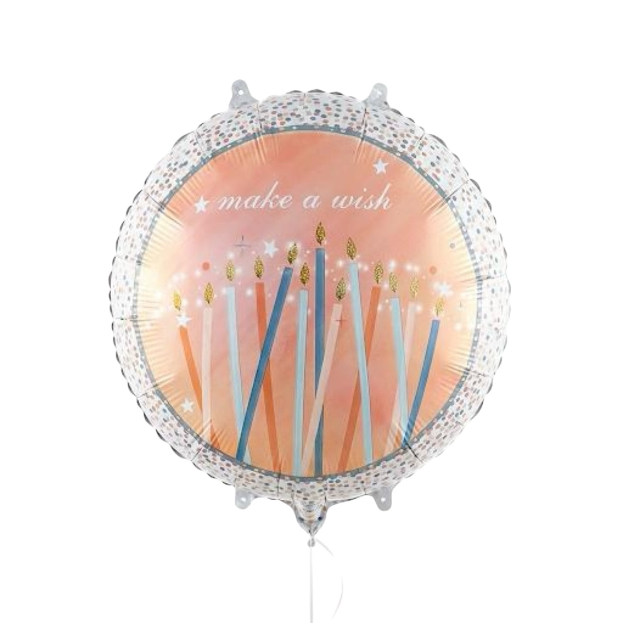 18” Make a Wish Birthday Foil Balloon #FB2982