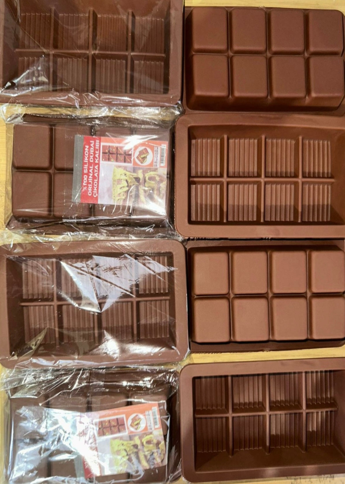 60g/15*10cm - Dubai Chocolate Silicone Mold #SM1650