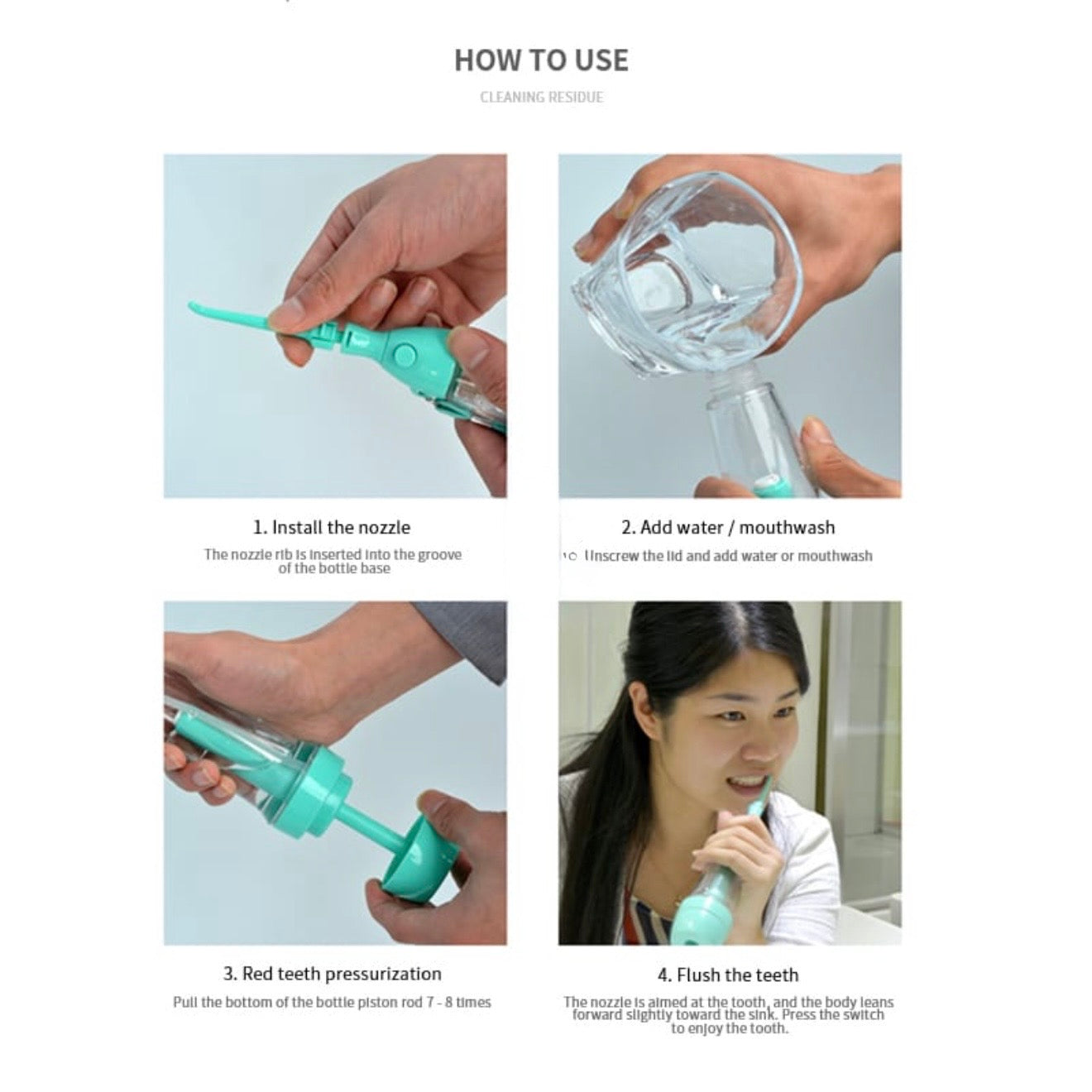 Deep Cleaning Water Flosser #TF049