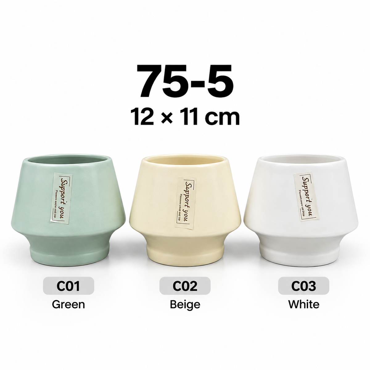 Ceramic Decorative Pot #75-5
