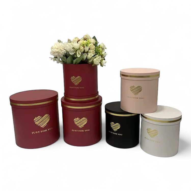 1Set/3pcs - Round Gift Box #GB1789