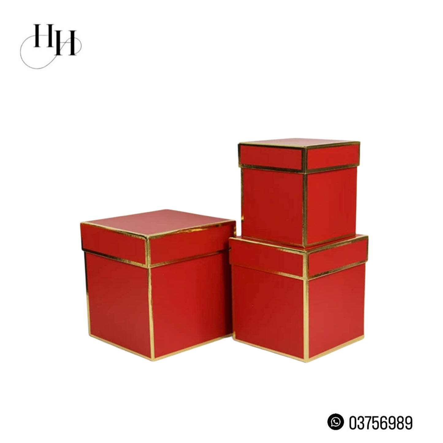 Square Red Gift Box