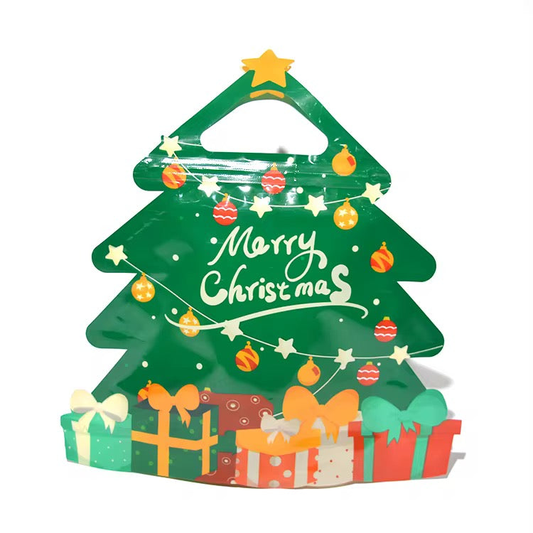 X12pcs Christmas Bag With Zipper #CB2303