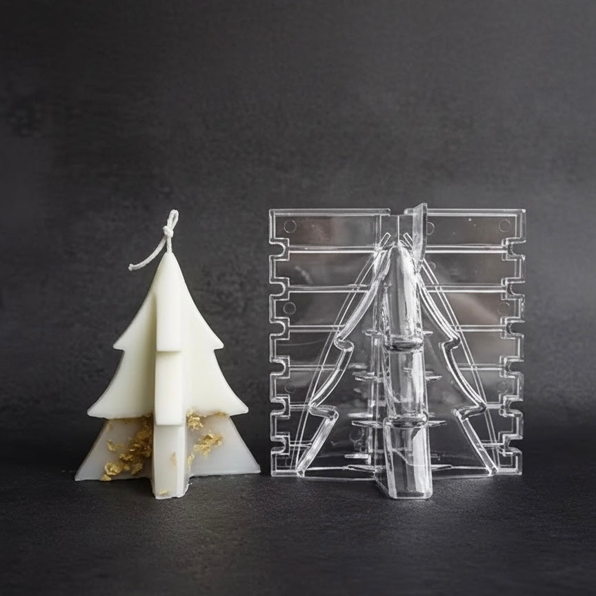 Christmas Tree Candle Mold – 3D Holiday DIY Candle Mold #SM2885