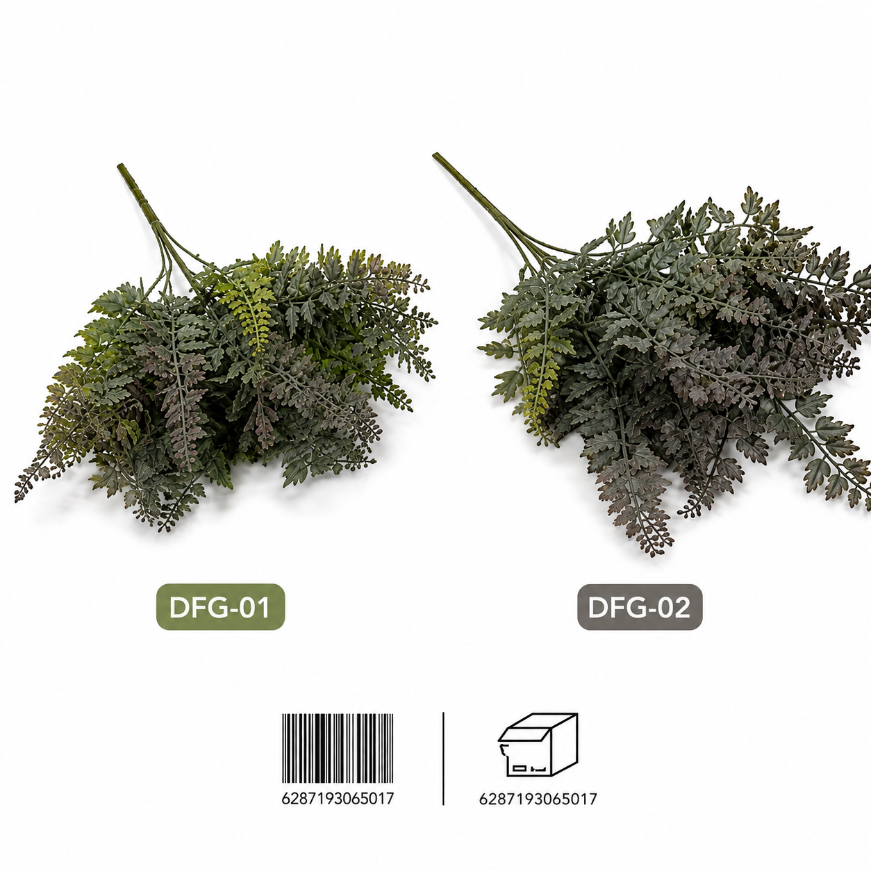 Artificial Fern Greenery Bundle #AF4128