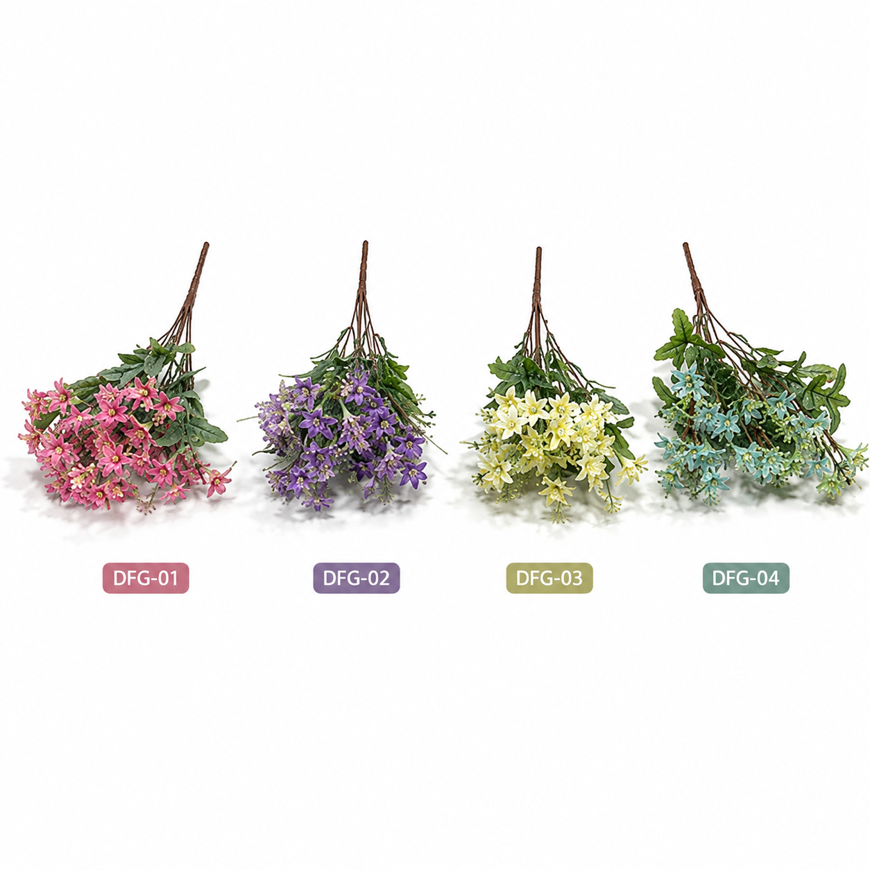 Artificial Star Flower Bush #AF4134